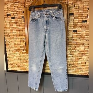 VTG 97 Levi’s 950 Orange tab Relaxed fit Tapered HR faded cotton denim 7S 28
